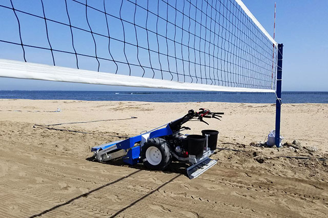 海岸清掃機 エコビーチパワーセーフ