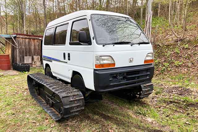 ホンダ　スノーティ　フルレストア