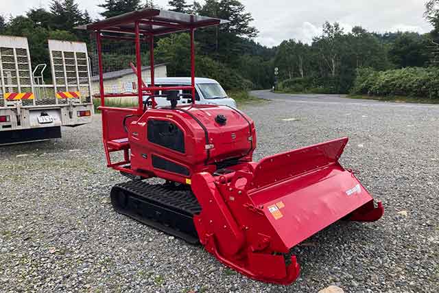 シバウラ　ハンマナイフモア　搭乗者安全枠装着